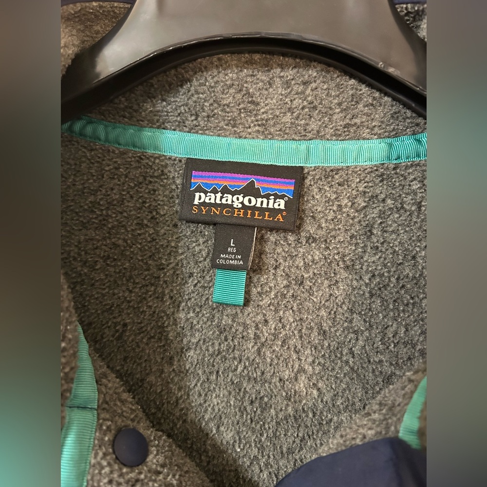 Patagonia Men's Lightweight Synchilla Snap-T Fleece Pullover - Picture 3 of 6